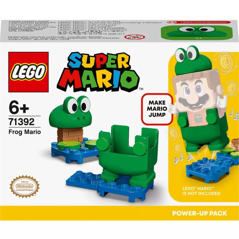 * Juegos De Construcción^ Super Mario 71392 Pack Potenciador Mario Rana