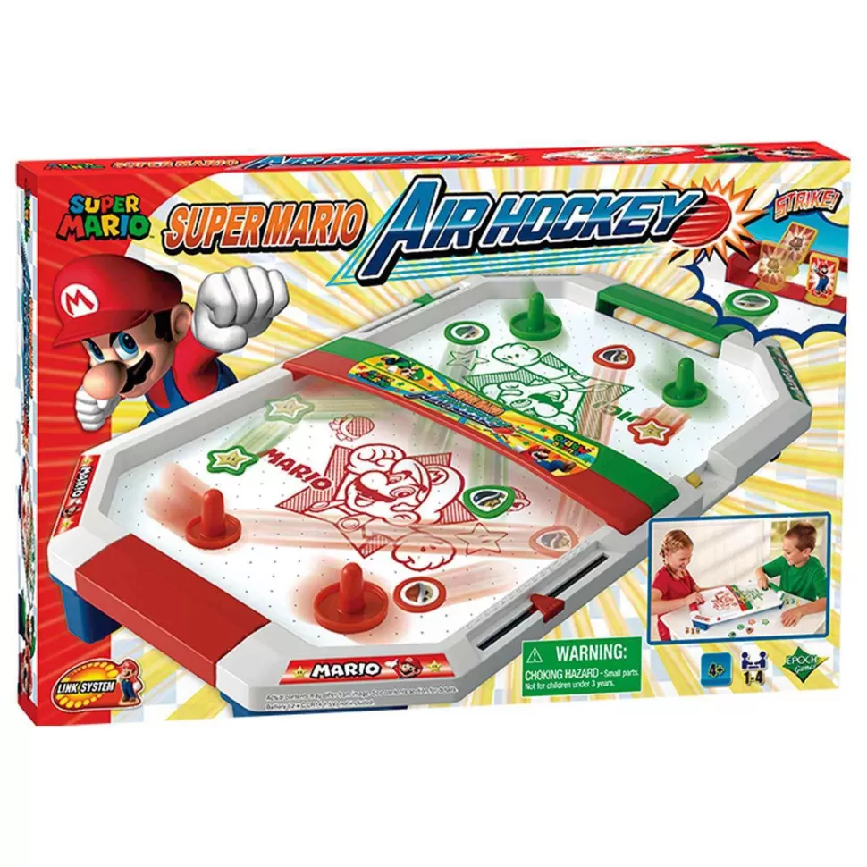 Super Mario Juegos De Mesa^ Air Hockey Attack