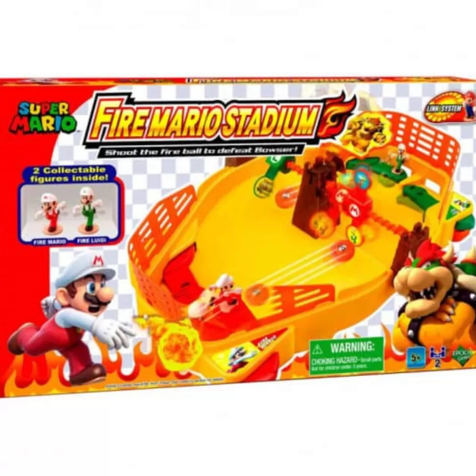 Super Mario Juegos De Mesa^ Fire Mario Stadium