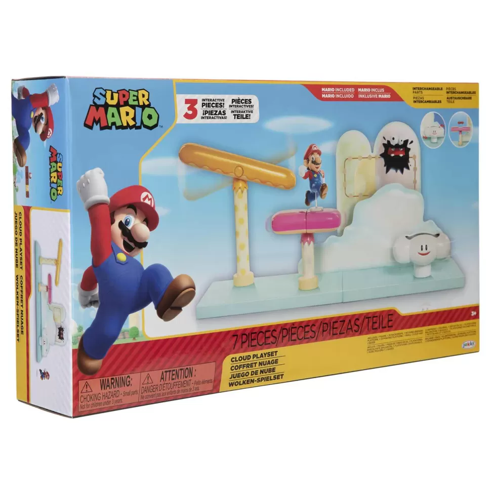 Super Mario Juegos De Mesa^ Nintendo Playset Nube