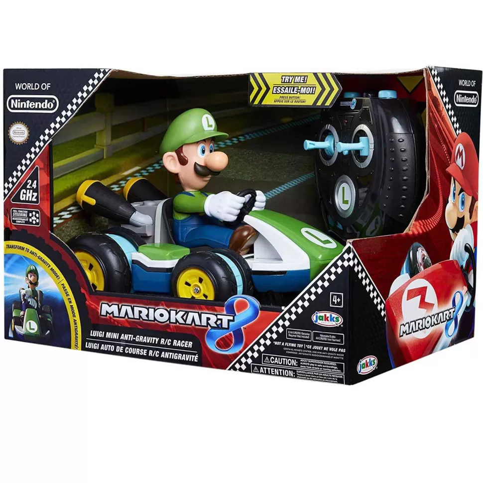 Super Mario Radio Control Mini Luigi Kart* Vehículos Y Radio Control