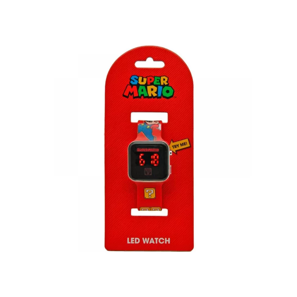 Super Mario Juguetes Electrónicos^ Reloj Led