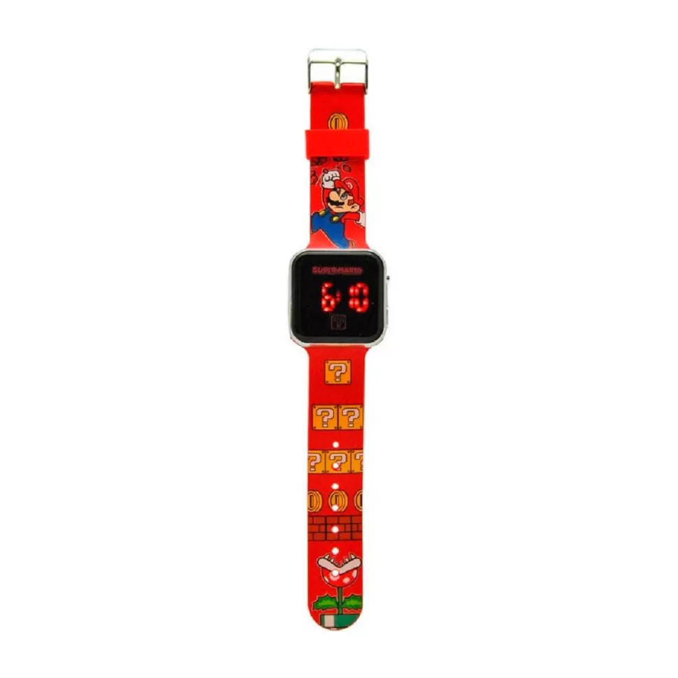 Super Mario Juguetes Electrónicos^ Reloj Led