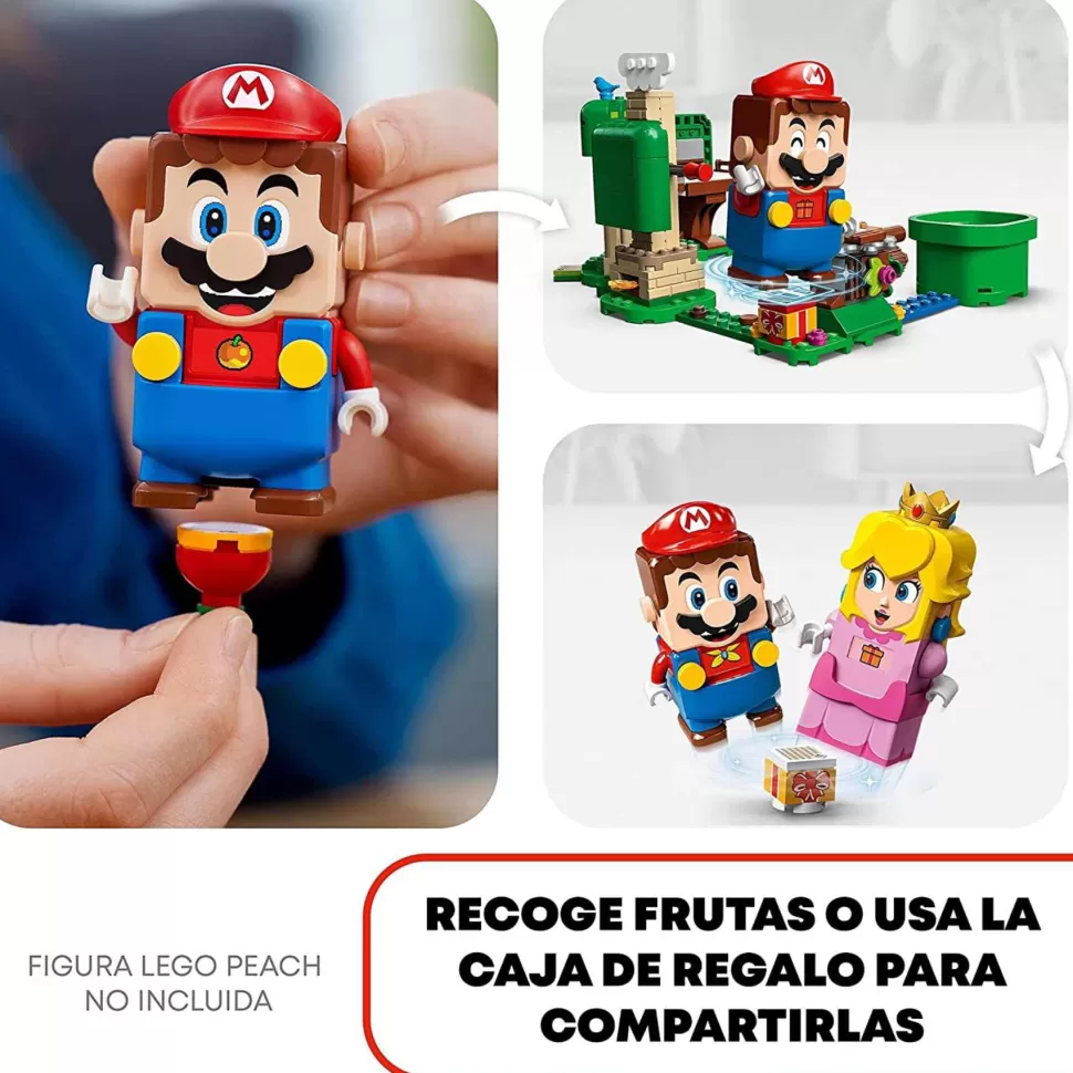 * Juegos De Construcción^ Super Mario Set De Expansion Casa Regalo De Yoshi 71406