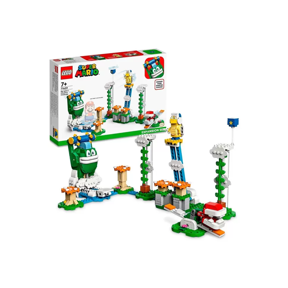 * Juegos De Construcción^ Super Mario Set De Expansion Desafio En Las Nubes Del Gran Spike