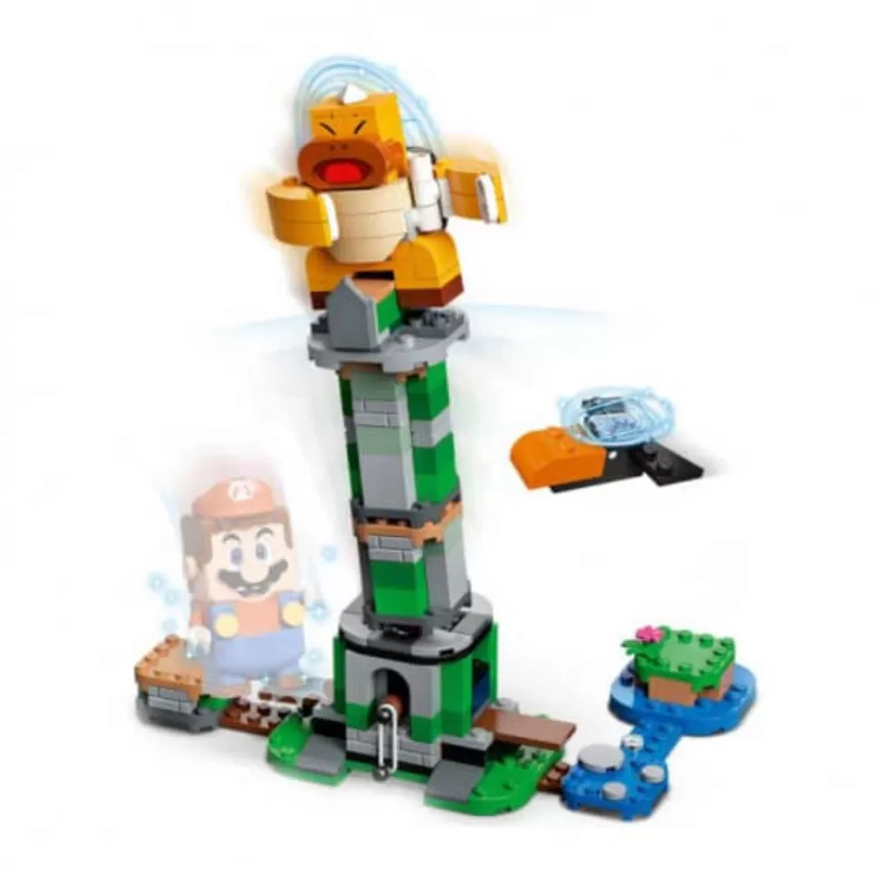 * Juegos De Construcción^ Super Mario Set De Expansion Torre Bamboleante Del Hermano Sumo Jefe71388