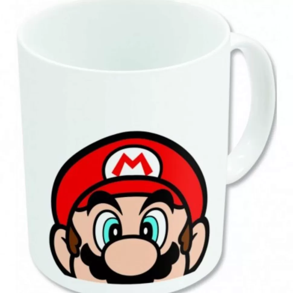 Super Mario Vuelta Al Cole^ Taza Ceramica 325 Ml