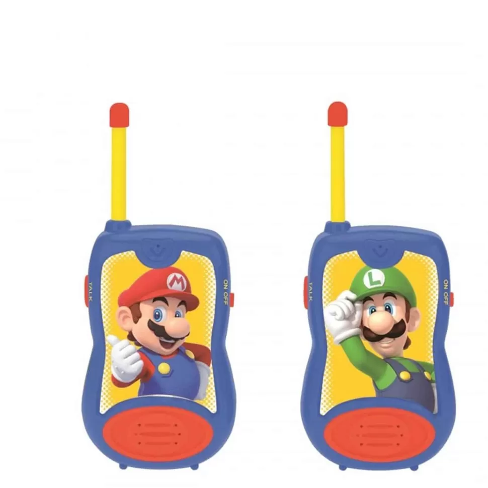 Super Mario Walkie Talkies Rango 120 M* Juguetes Electrónicos