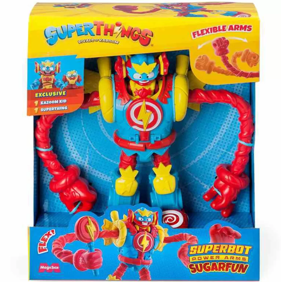 Superthings Figuras Y Minimundos^ - Superbot Sugarfun Power Arms