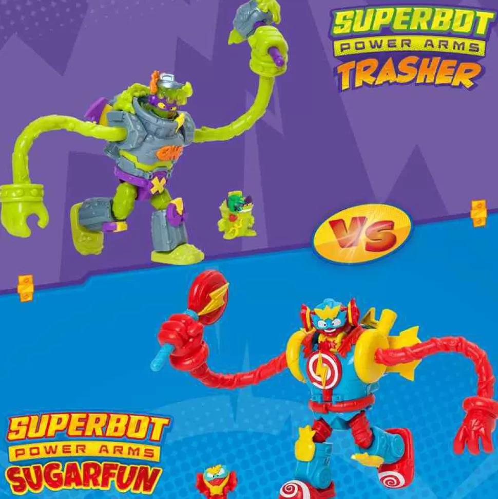 Superthings Figuras Y Minimundos^ - Superbot Sugarfun Power Arms