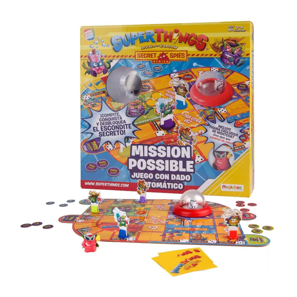 Superthings Juego De Mesa Mission Possible* Juegos De Mesa