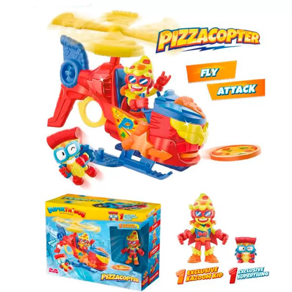 Superthings Pizzacopter* Figuras Y Minimundos