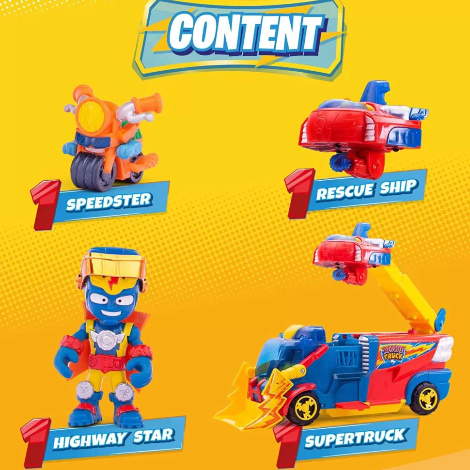 Superthings Rescue Truck* Figuras Y Minimundos