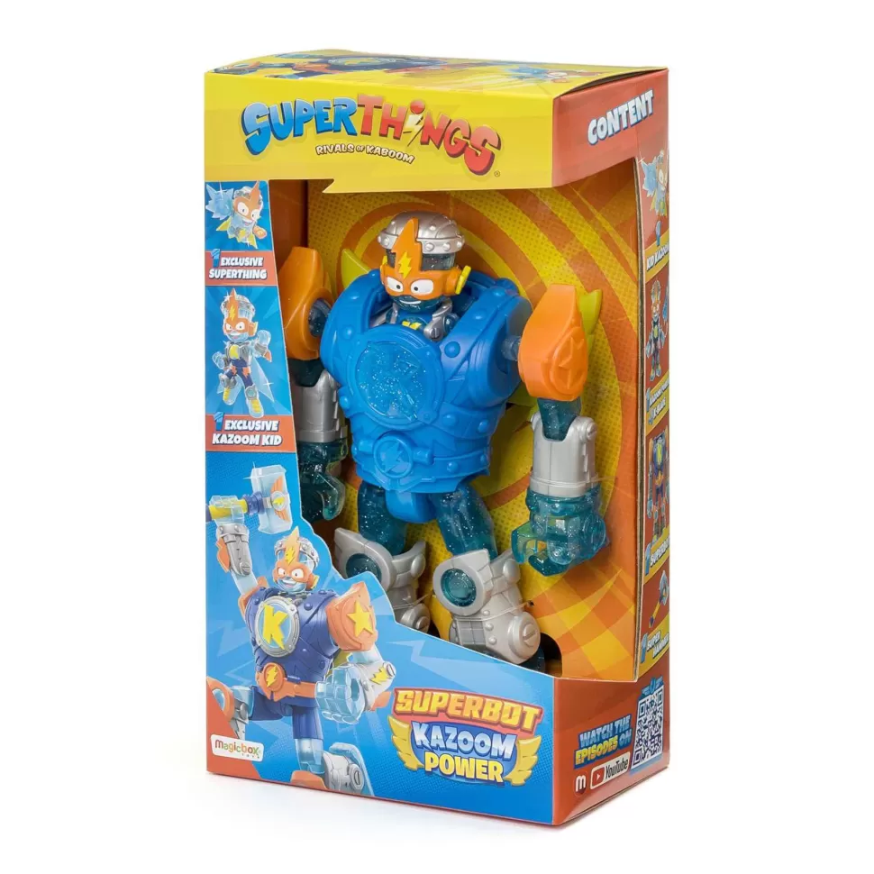 Superthings Serie 9 Guardians Of Kazoom Superbot Kazoom Power* Figuras Y Minimundos