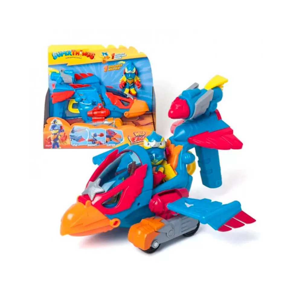 Superthings Figuras Y Minimundos^ Wild Eagle Jet