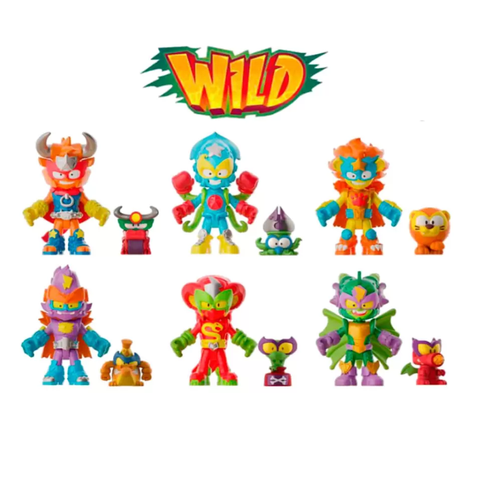 Superthings Figuras Y Minimundos^ Wild Wild Kids