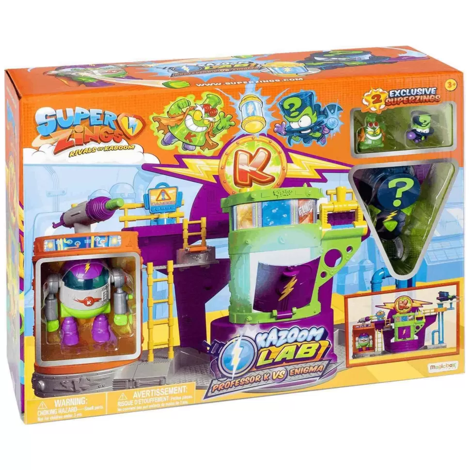 Superthings Figuras Y Minimundos^Superzings S Kazoom Lab Battle