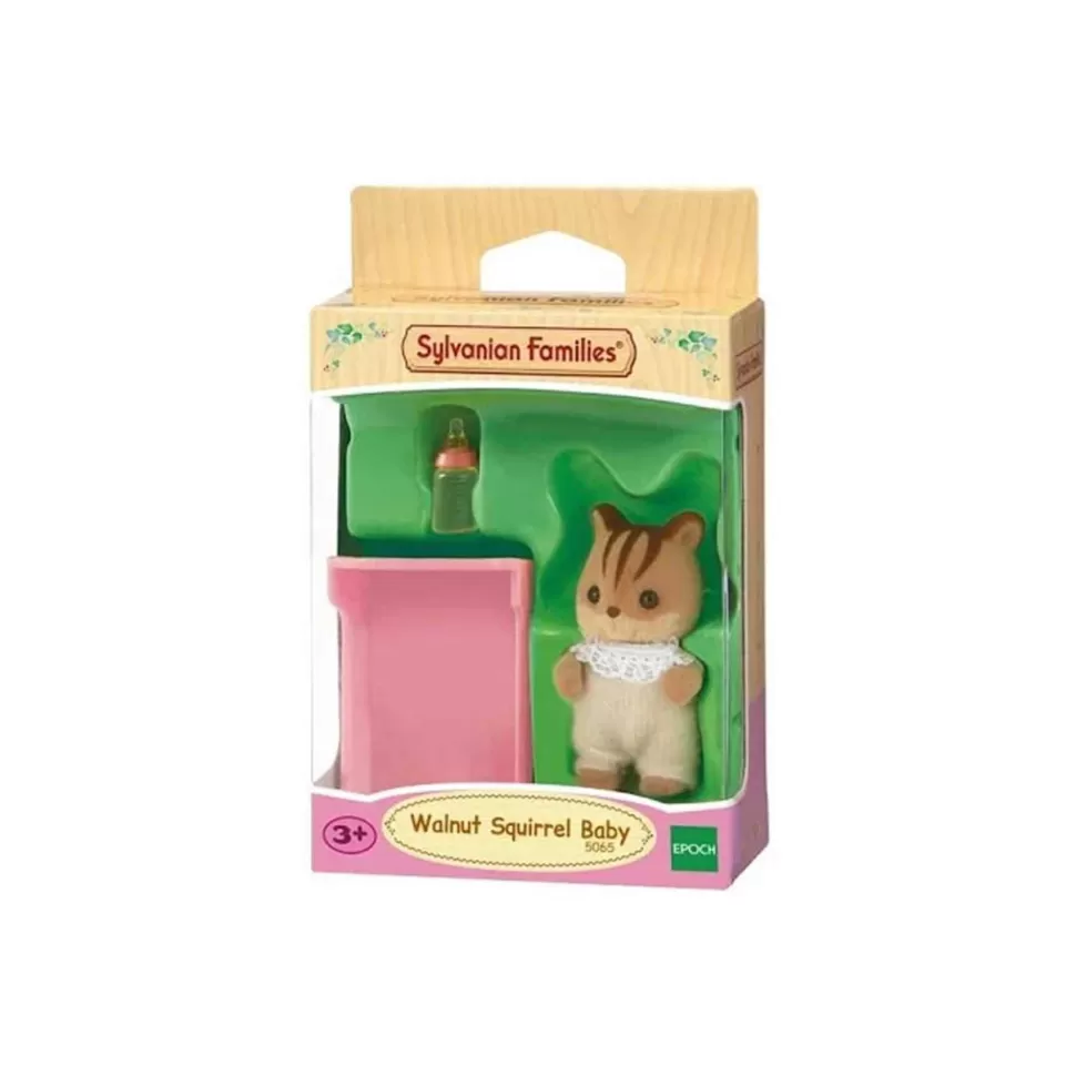 Sylvanian Families Figuras Y Minimundos^ Bebe Ardilla De La Nuez