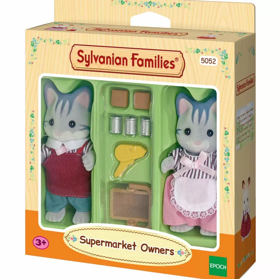 Sylvanian Families Figuras Y Minimundos^ Duenos Del Supermercado