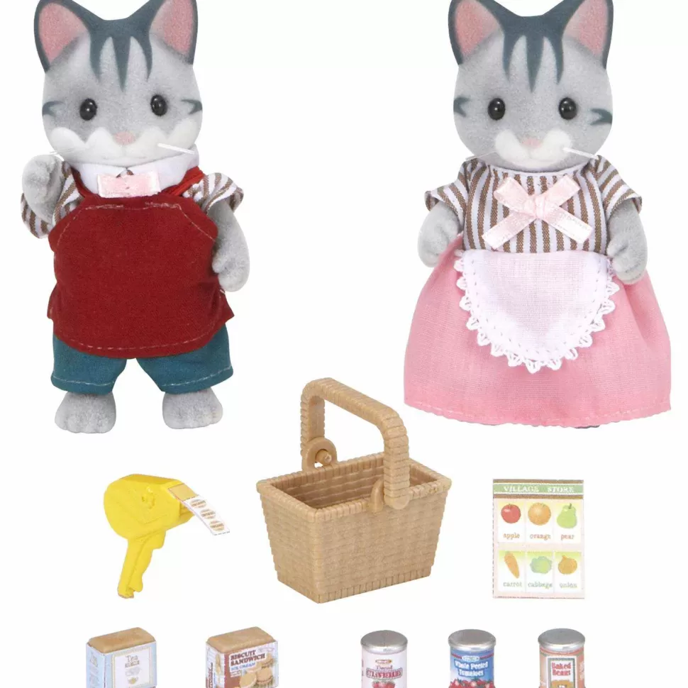 Sylvanian Families Figuras Y Minimundos^ Duenos Del Supermercado