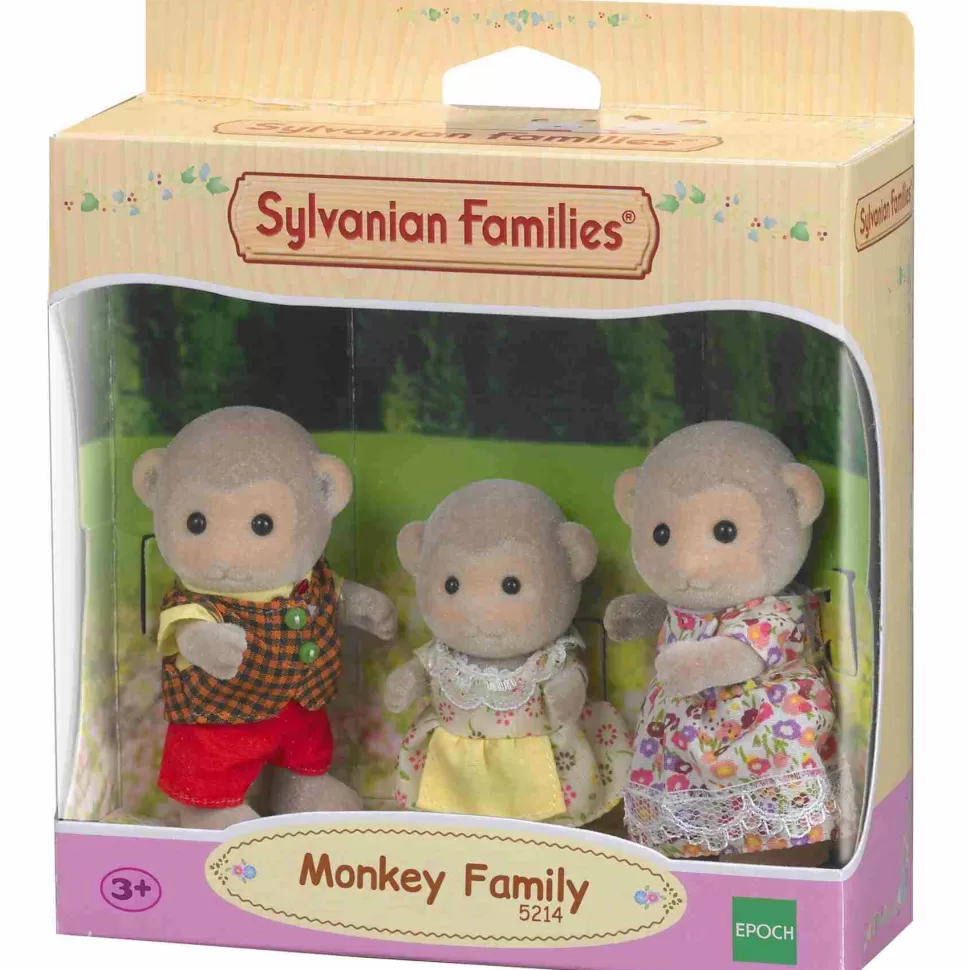 Sylvanian Families Familia Mono* Figuras Y Minimundos