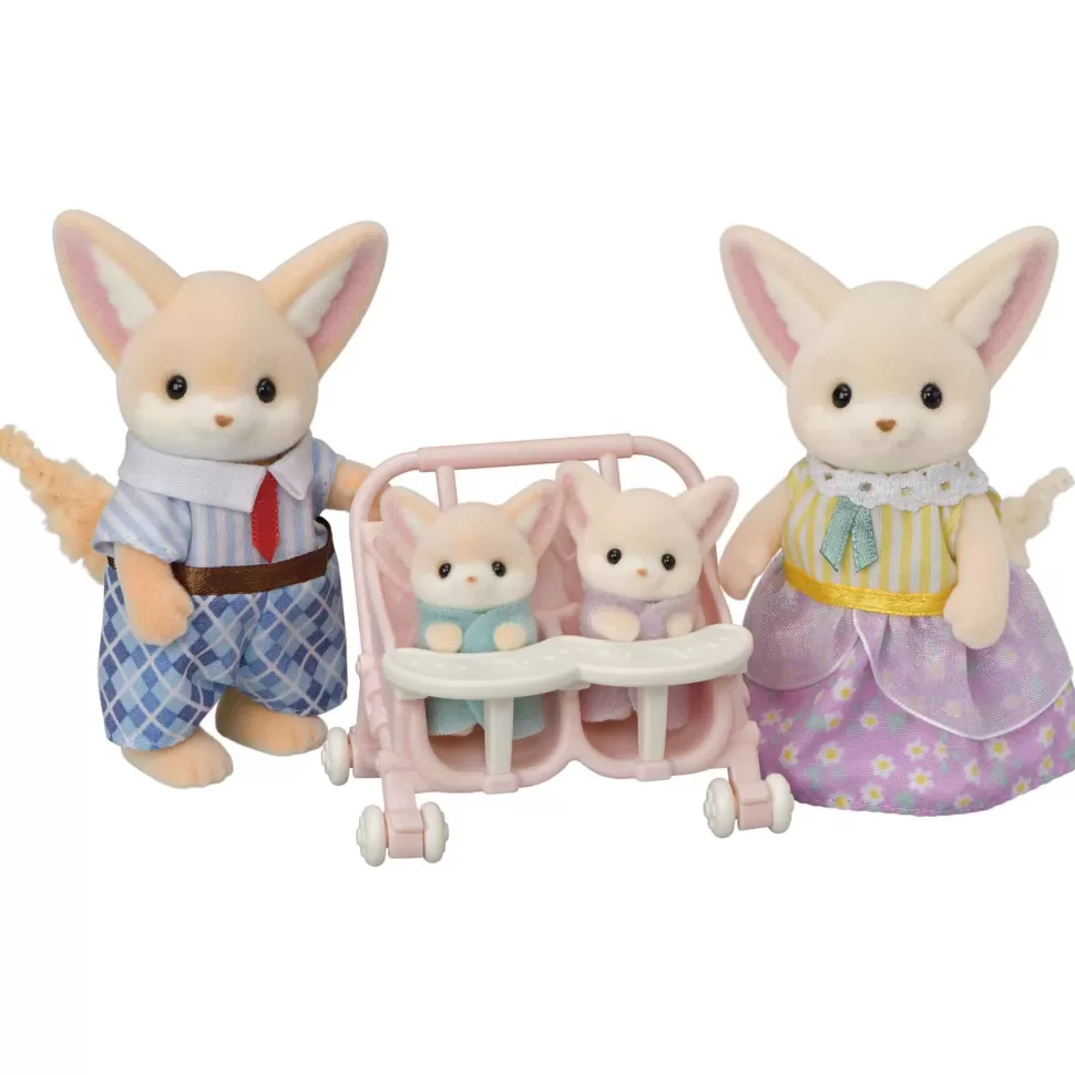 Sylvanian Families Figuras Y Minimundos^ Familia Zorro Del Desierto