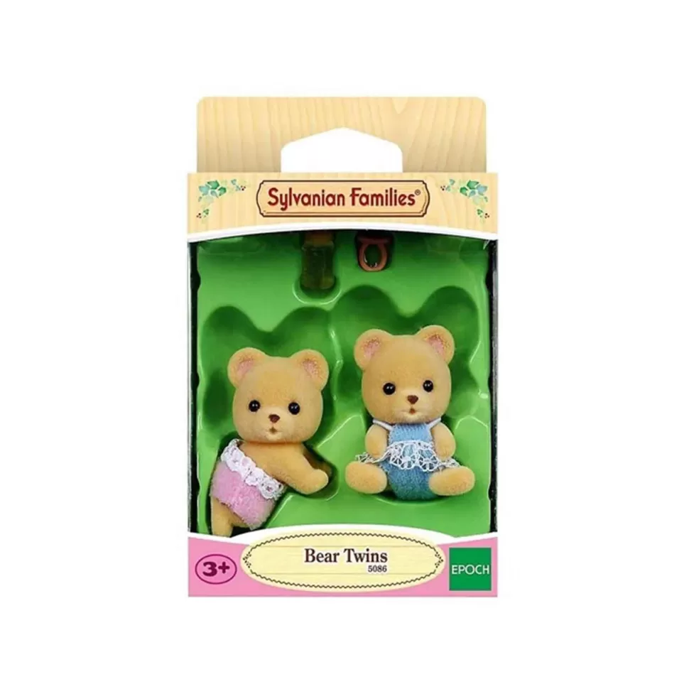 Sylvanian Families Gemelos Oso Pardo* Figuras Y Minimundos