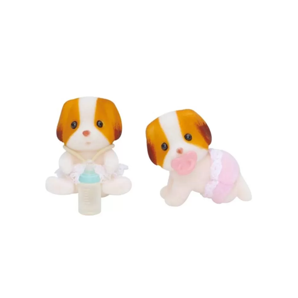 Sylvanian Families Figuras Y Minimundos^ Gemelos Perro Chifon