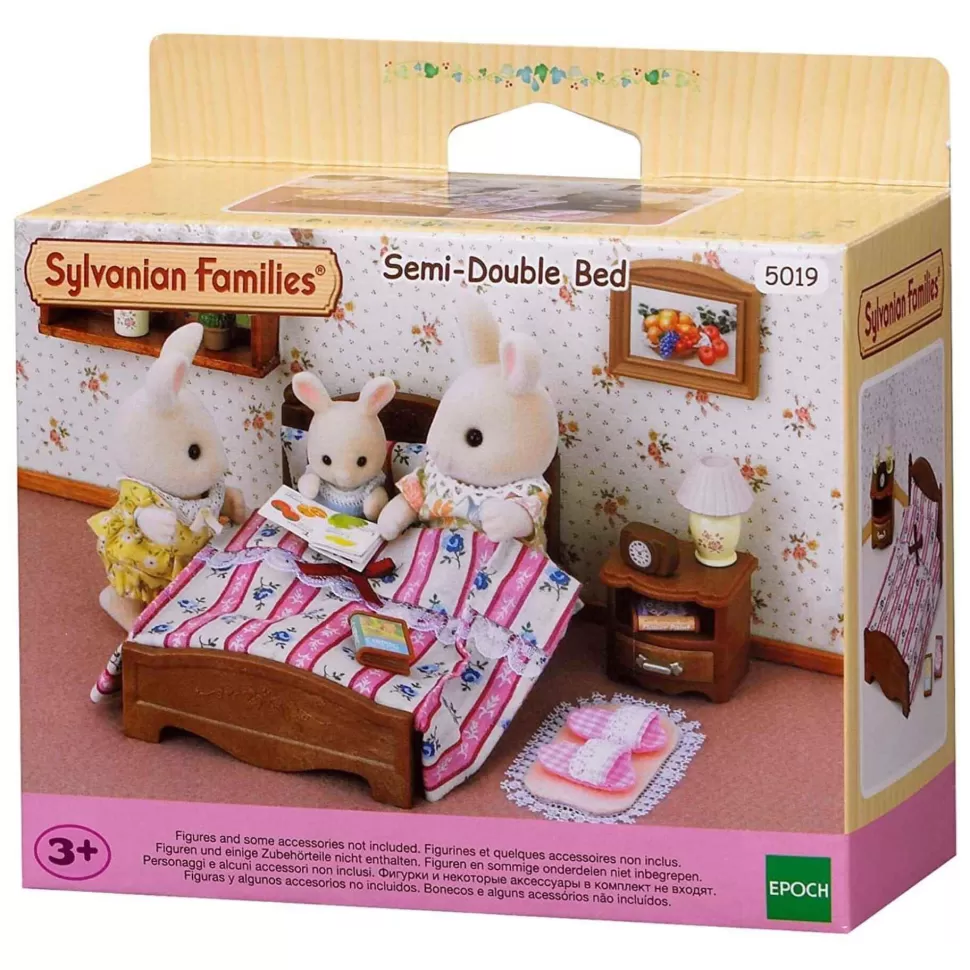 Sylvanian Families Set Cama Doble* Figuras Y Minimundos