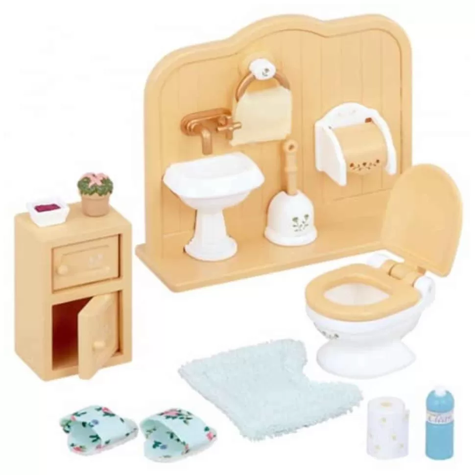 Sylvanian Families Figuras Y Minimundos^ Set De Bano