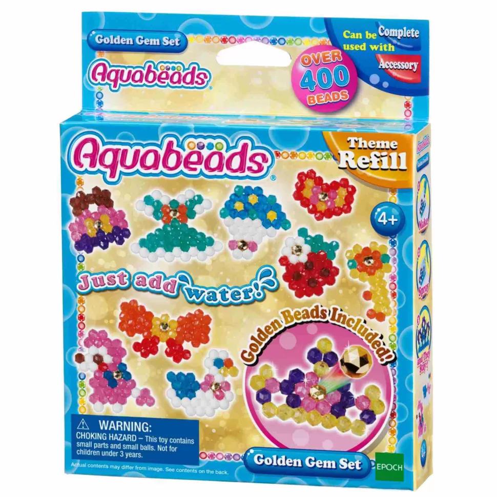 Aquabeads Manualidades^Sylvanian Families Set De Joyas Doradas