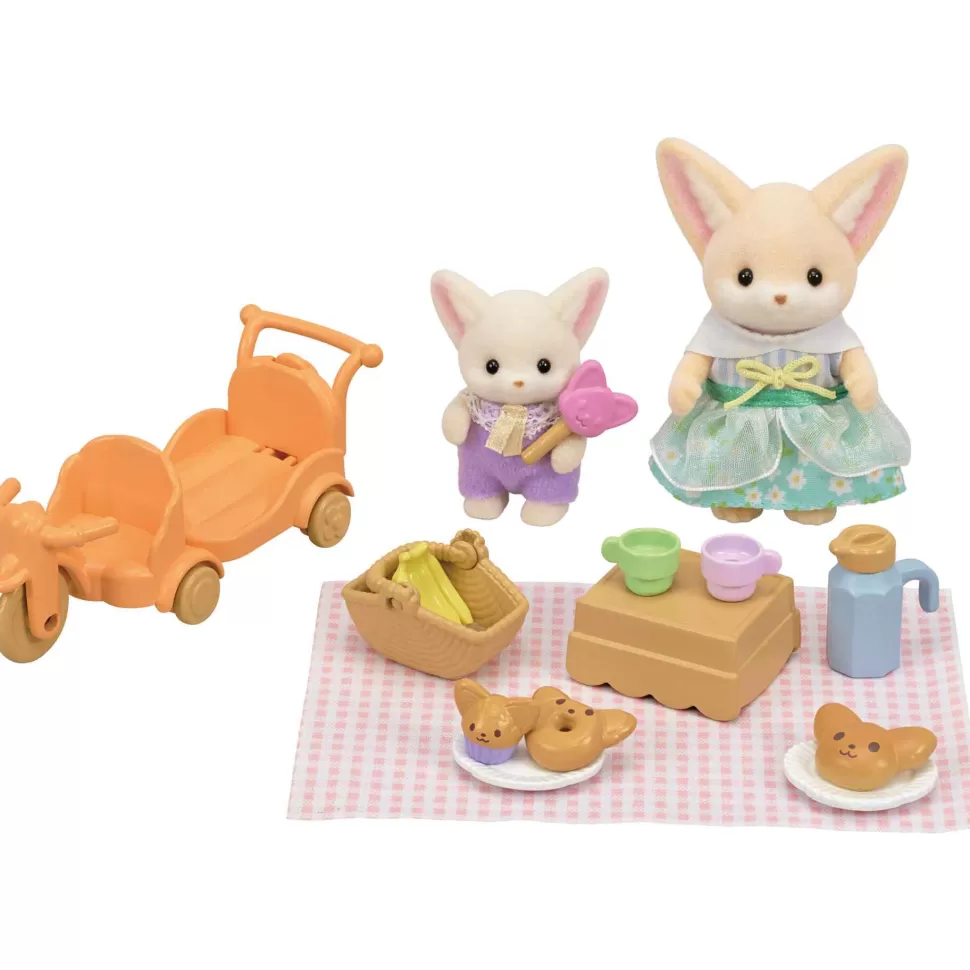 Sylvanian Families Figuras Y Minimundos^ Set De Picnichermanos Zorro Del Desierto