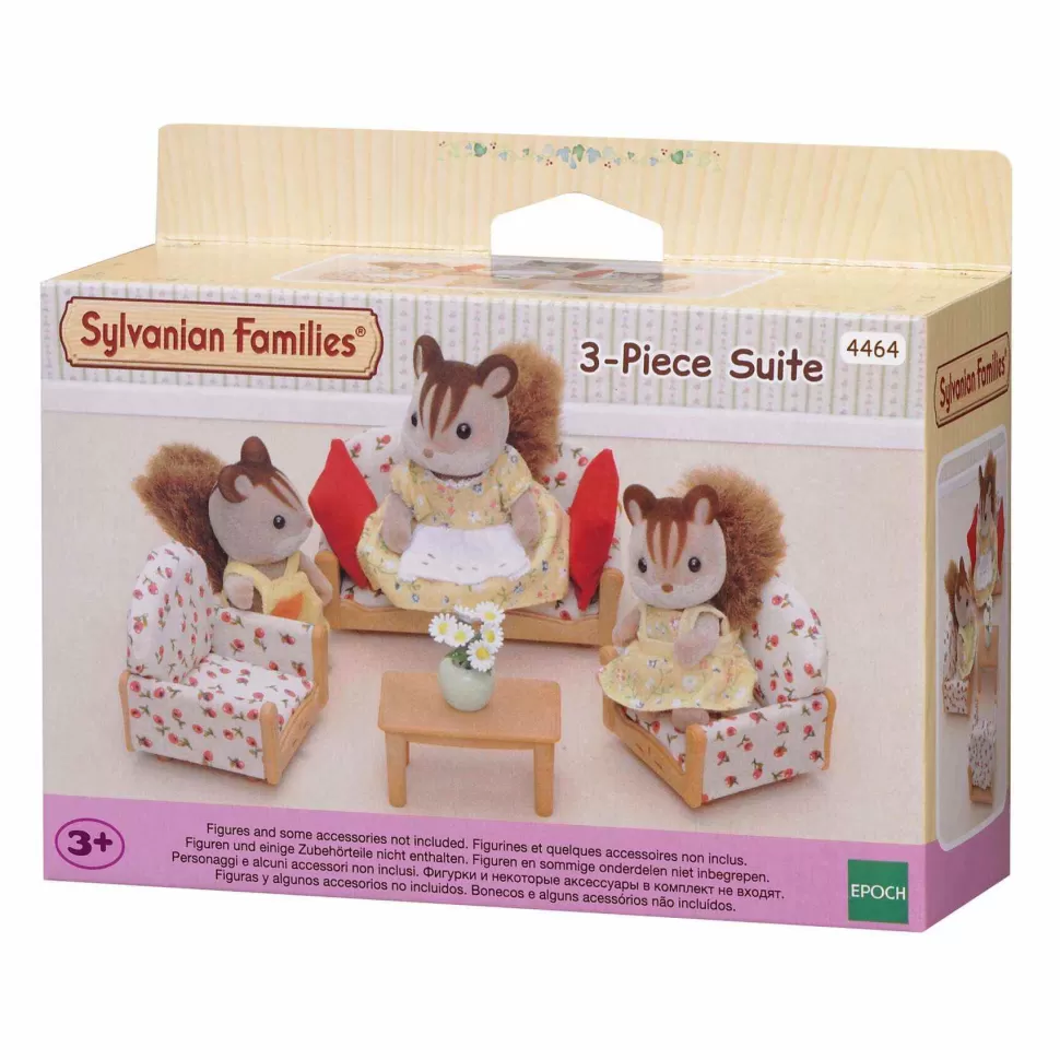 Sylvanian Families Set De Sofa Y Sillones* Figuras Y Minimundos