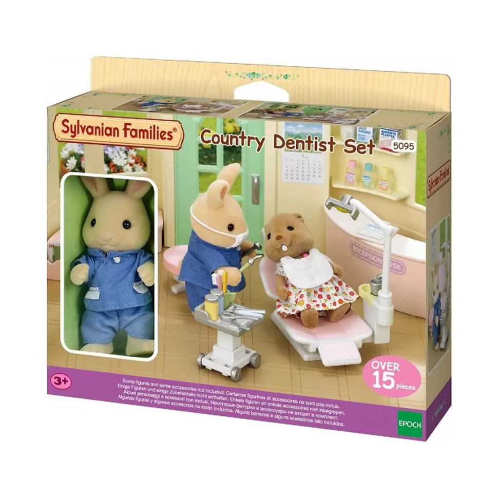 Sylvanian Families Set Dentista Country* Figuras Y Minimundos