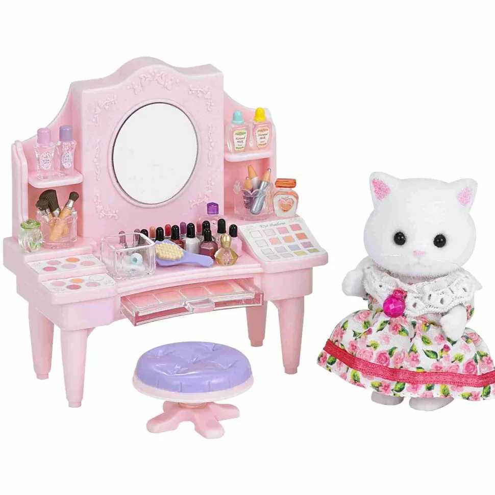 Sylvanian Families Figuras Y Minimundos^ Set Tocador Y Cosmeticos