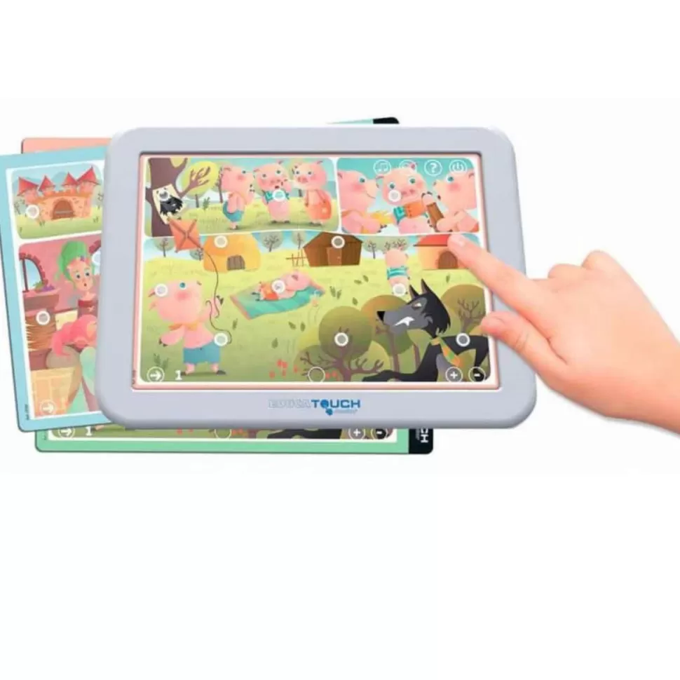 Educa Borras Tablet Tactil Educa Touch Junior Cuenta Cuentos 2* Puzzles Y Educativos