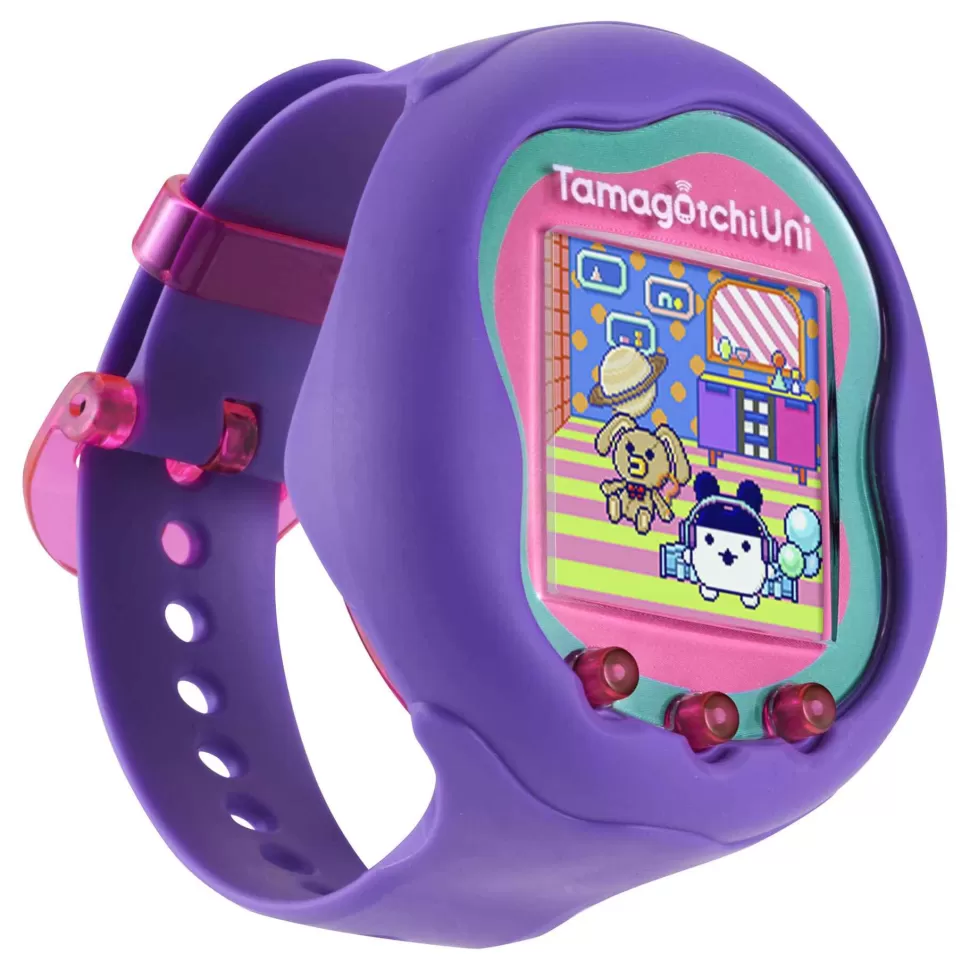 Tamagotchi Juguetes Electrónicos^ Uni Morado Mascota Virtual