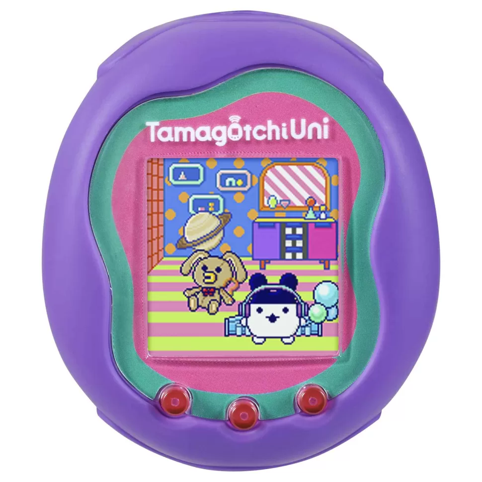 Tamagotchi Juguetes Electrónicos^ Uni Morado Mascota Virtual