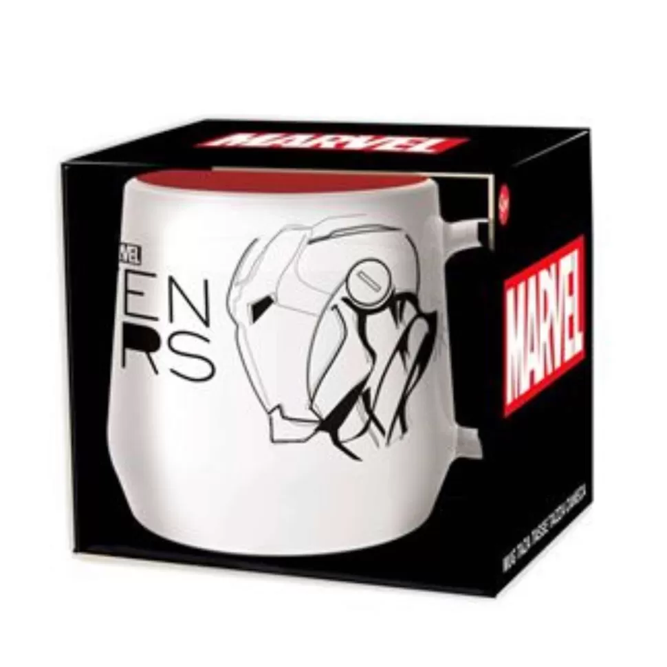 Avengers Taza Iron Man 355 Ml* Vuelta Al Cole