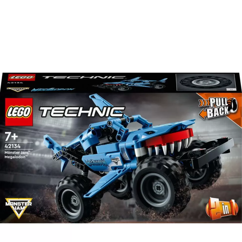 * Juegos De Construcción^ Technic 42134 Monster Jam Megalodon