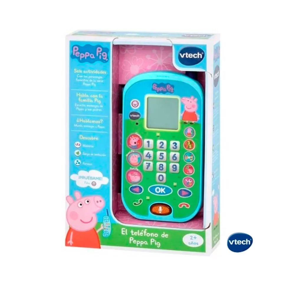 VTech Telefono De Peppa Pig* Primera Infancia