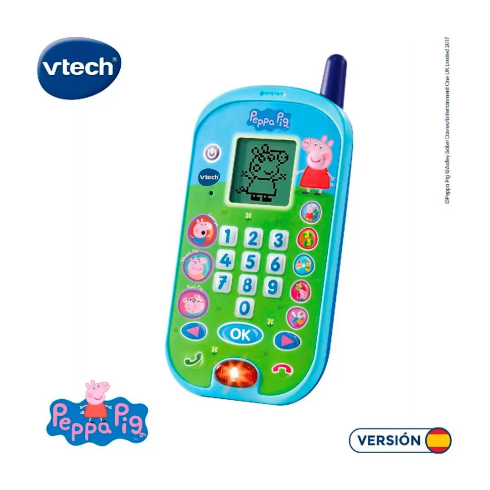 VTech Telefono De Peppa Pig* Primera Infancia