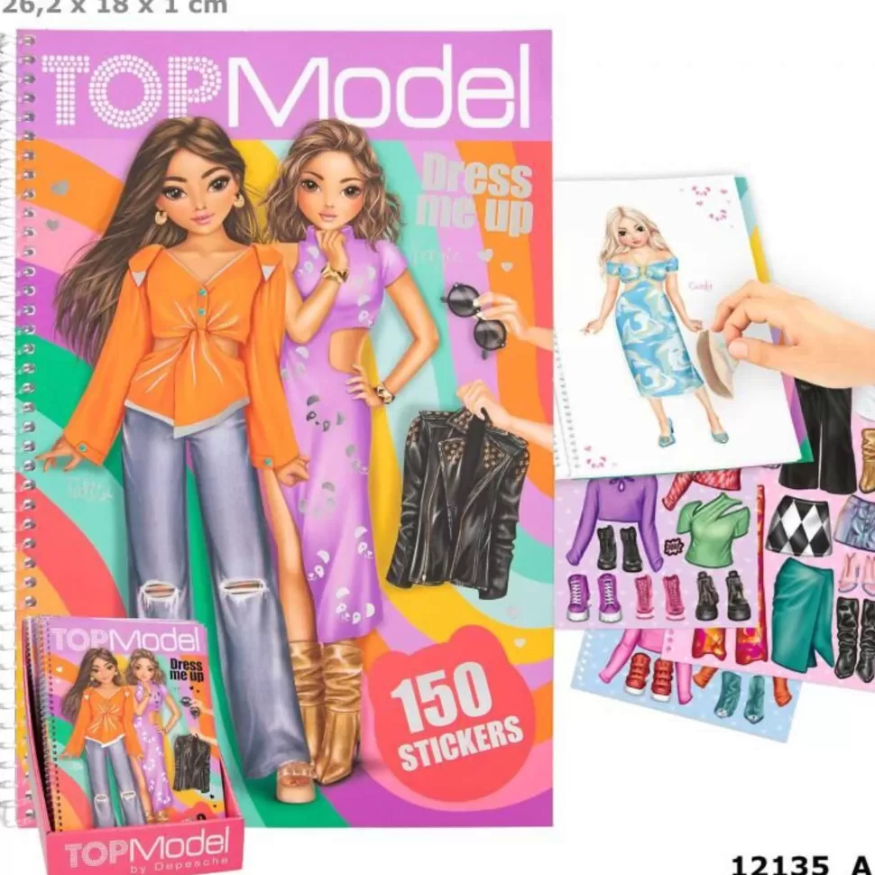 TopModel Manualidades^Top Model Cuaderno Grande Dress Me Up