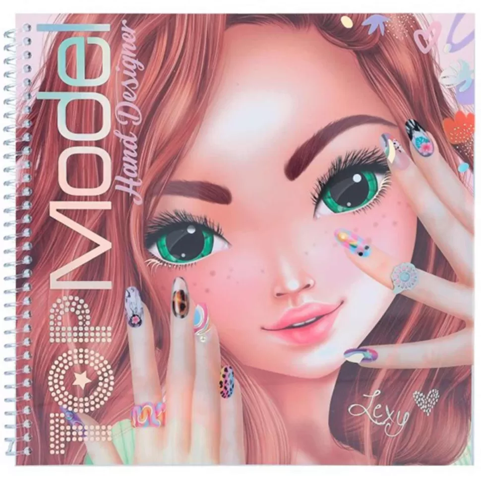 TopModel Top Model Cuaderno Hand Designer* Manualidades