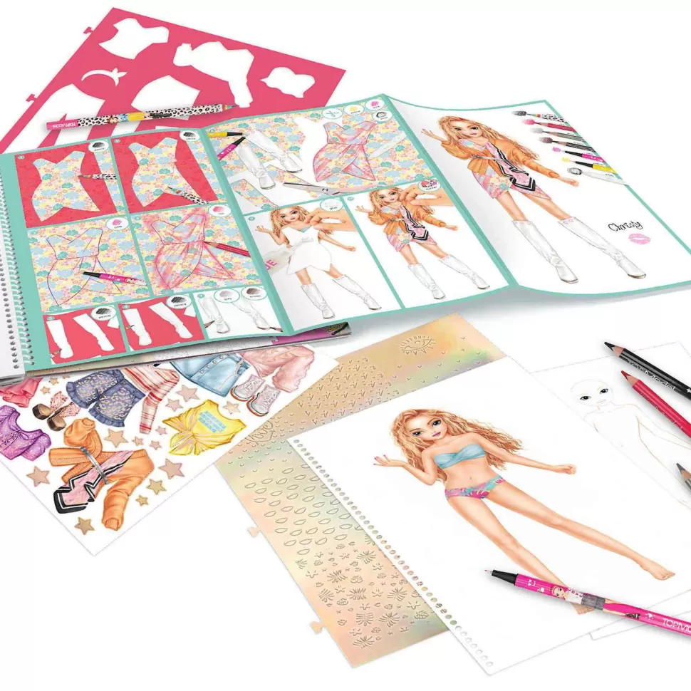 TopModel Manualidades^Top Model Libro Para Colorear Especial