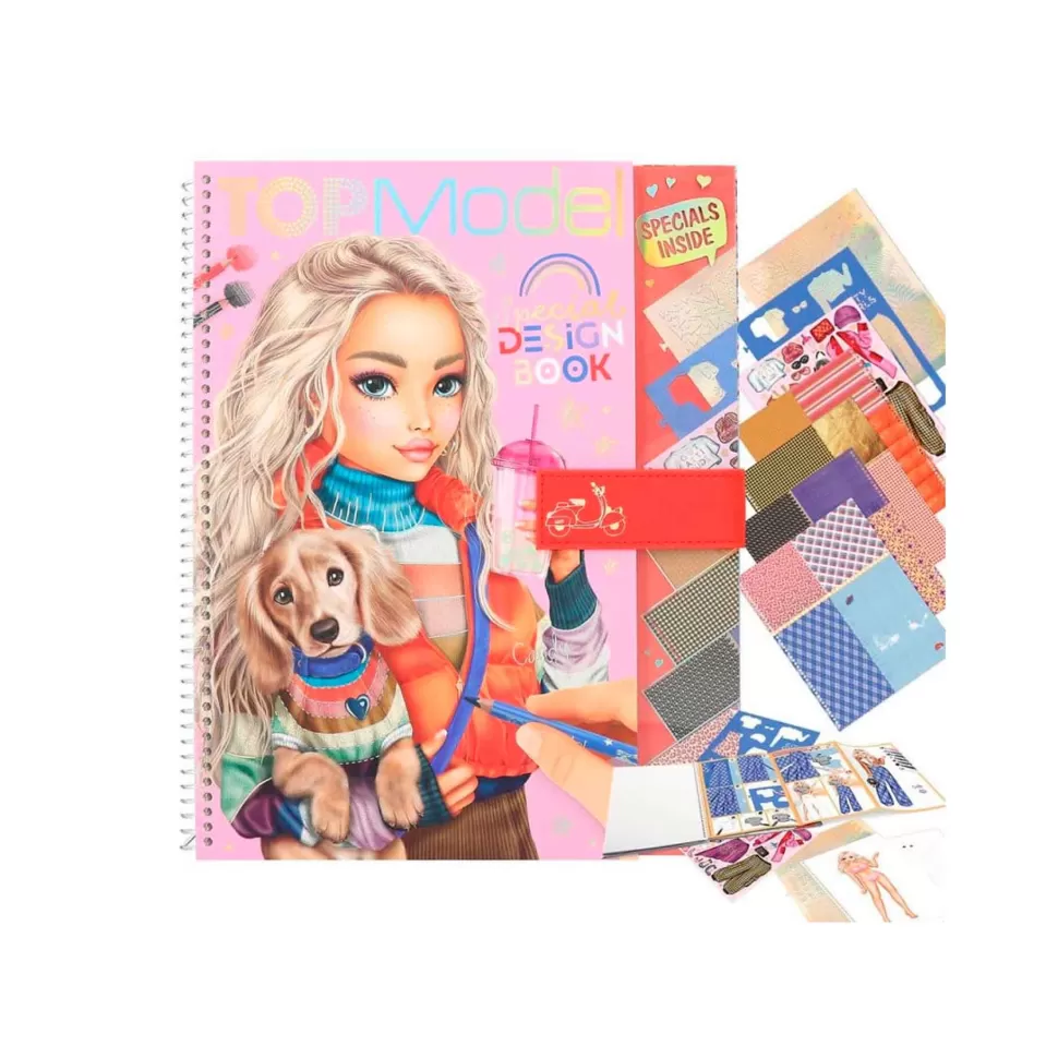 TopModel Top Model Libro Para Colorear Especial* Manualidades