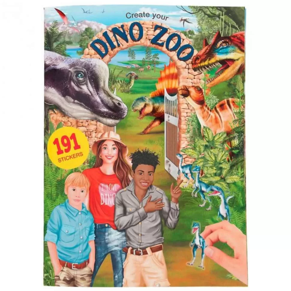 TopModel Top Model Libro Pegatinas Create Your Dino Zoo* Manualidades