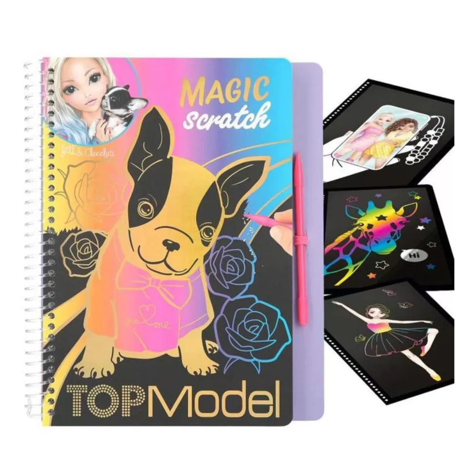 TopModel Top Model Magic Scratch Book* Manualidades