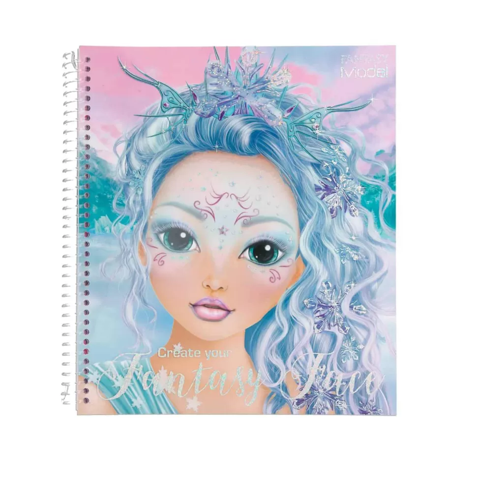 TopModel Create Your Fantasy Face Colouring Book* Manualidades