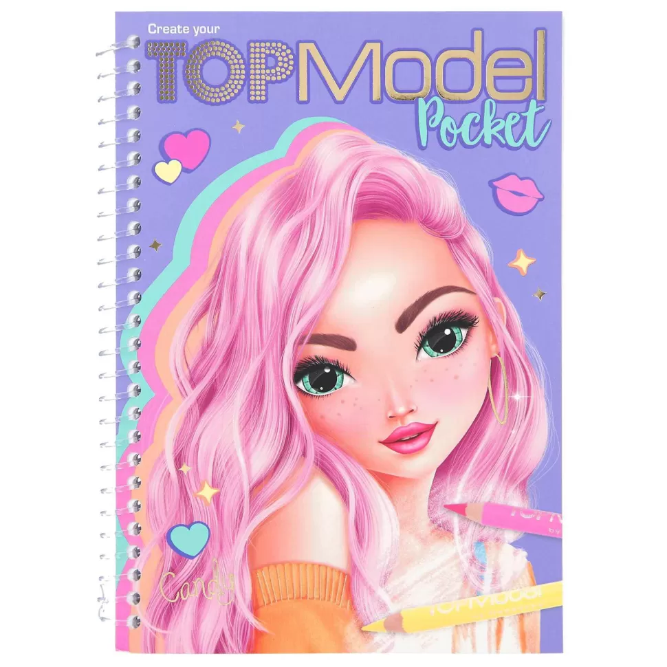 TopModel Cuaderno Colorear* Manualidades